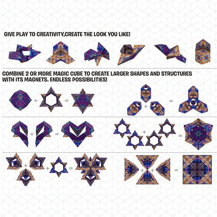 3D Magical Shapeshifting Cube