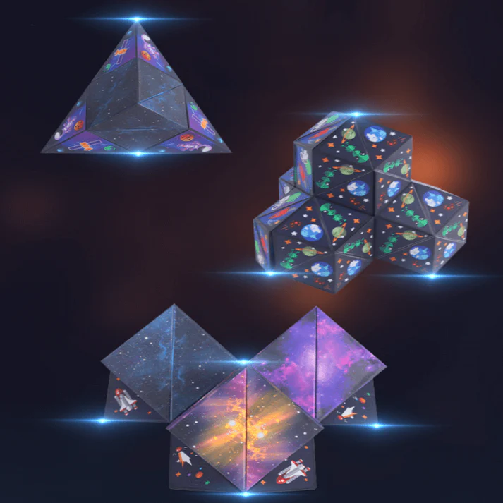 3D Magical Shapeshifting Cube