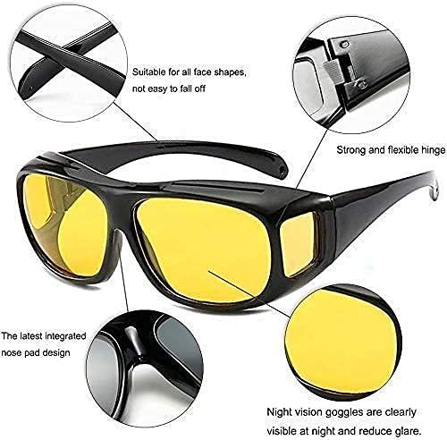 Fidato Day & Night HD Vision Wrap Around Goggles