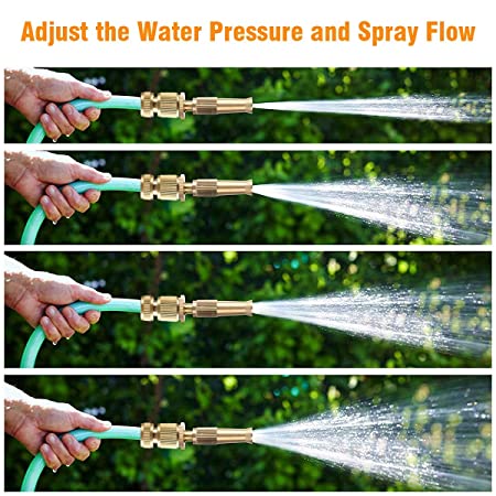 Adjustable High Pressure Water Spray Brass Nozzle