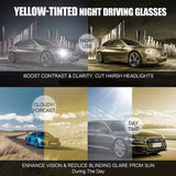Fidato Day & Night HD Vision Wrap Around Goggles