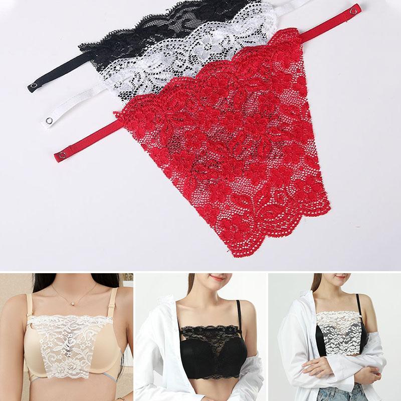 Mock Camisole (Set Of 3) - Wear Low-Cut Dresses & Blouses Easily