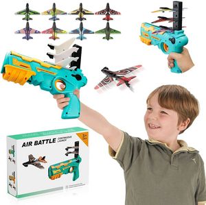 Catapult Airplane Toy With Gliders