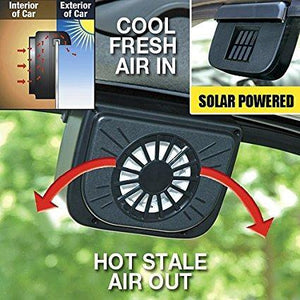 SOLAR POWERED AUTOMATIC CAR COOLER - CAR COOLING SYSTEM