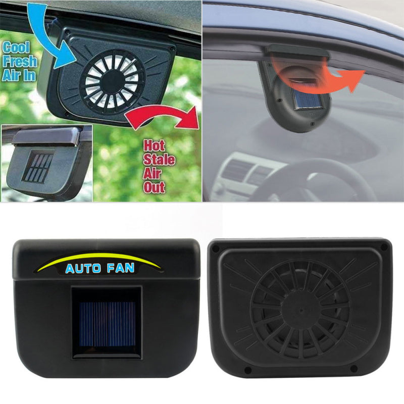 SOLAR POWERED AUTOMATIC CAR COOLER - CAR COOLING SYSTEM