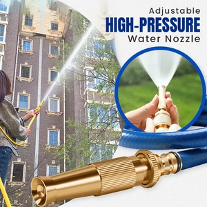 Adjustable High Pressure Water Spray Brass Nozzle