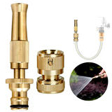 Adjustable High Pressure Water Spray Brass Nozzle