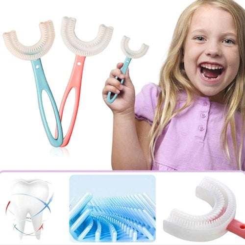 360° Cleaning Toothbrush For Kids - Fun & Easy Brushing