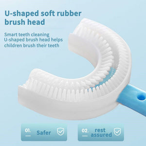 360° Cleaning Toothbrush For Kids - Fun & Easy Brushing