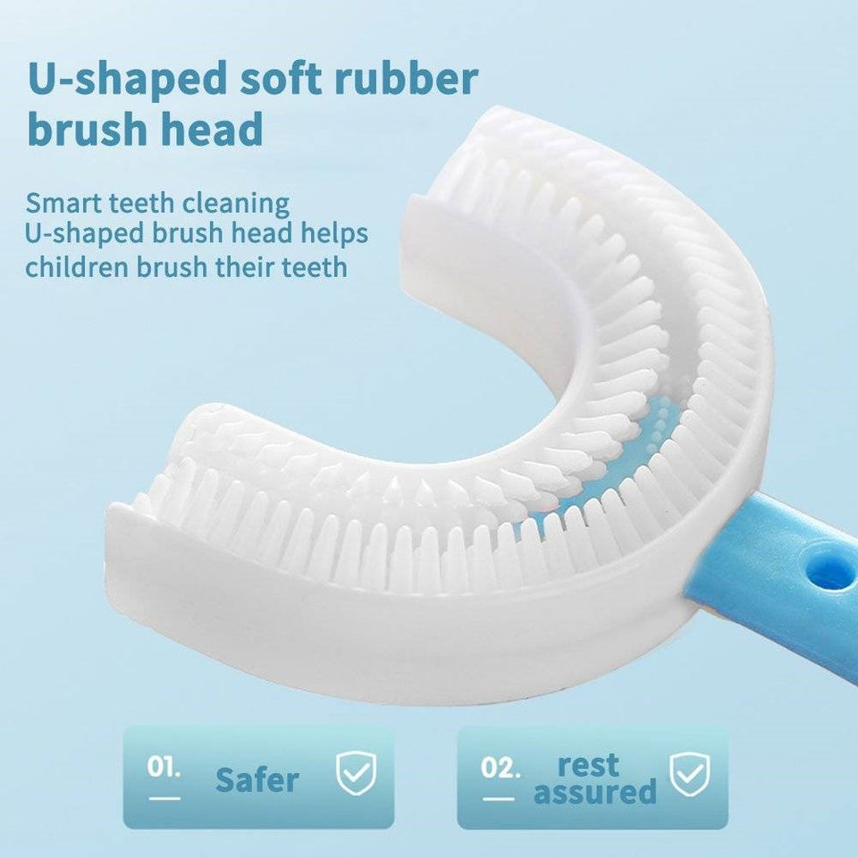 360° Cleaning Toothbrush For Kids - Fun & Easy Brushing
