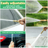 Adjustable High Pressure Water Spray Brass Nozzle